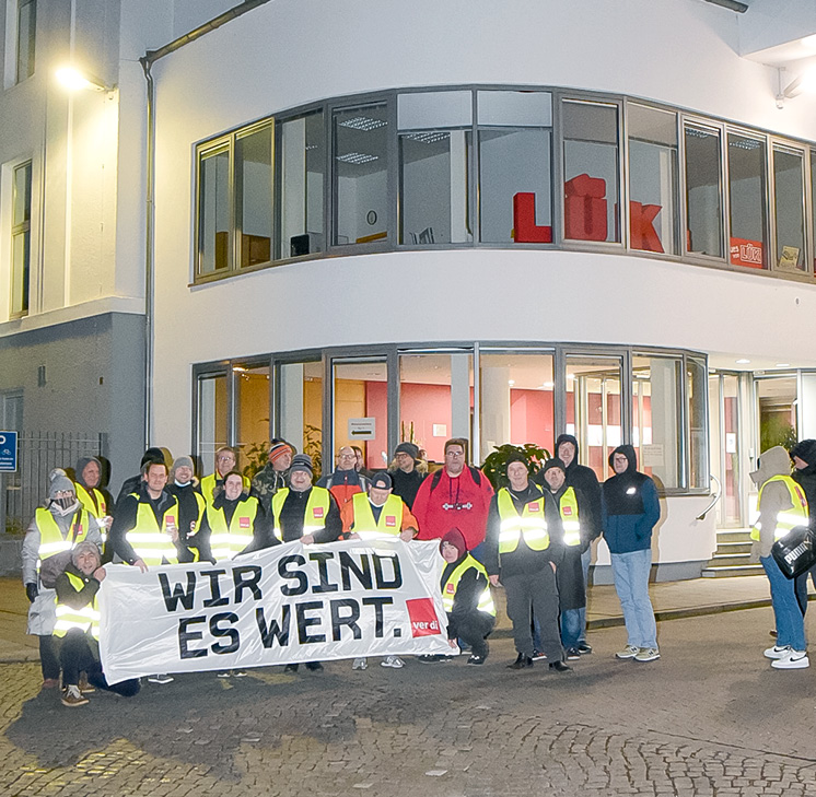 Wieder Streik bei Westermann Druck