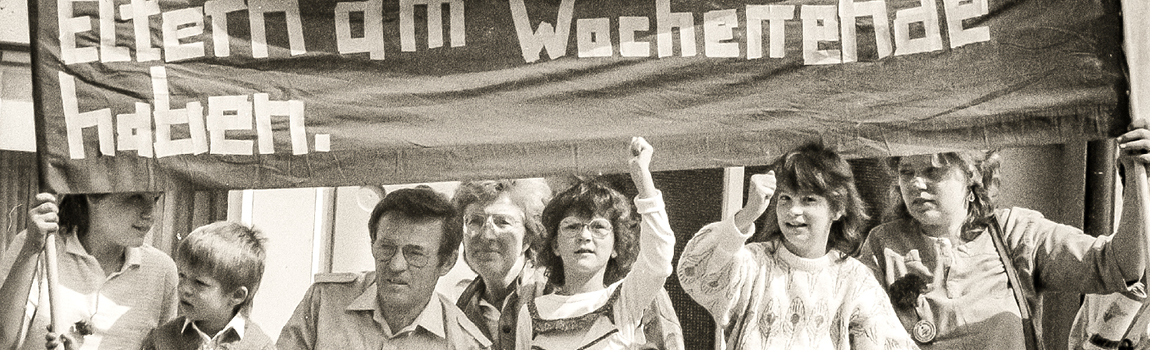 Vor 30 Jahren: Kampf um den freien Samstag